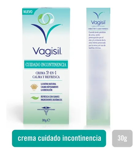 Crema Vaginal Vagisil Cuidado Incontinencia Calma y Refresca 30g