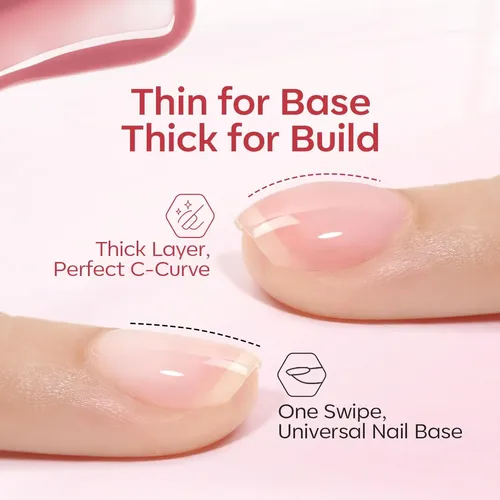 Modelones 6-colores Base Gel 6 En 1 Nude Pink
