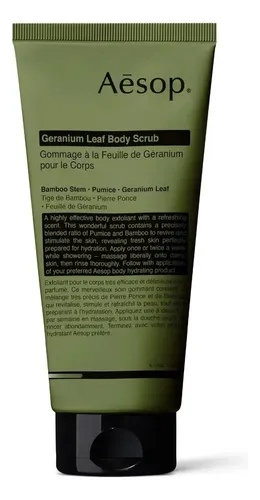 Exfoliante Corporal Con Hojas De Geranio Aesop, 180 Ml, Sin An;