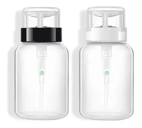 Dosificador Contenedor De Acetona Y Líquidos 250ml Manicuria