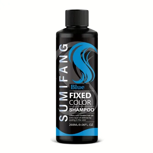 Shampoo Tinte Azul: Refresca Color En Minutos, Fija Protege