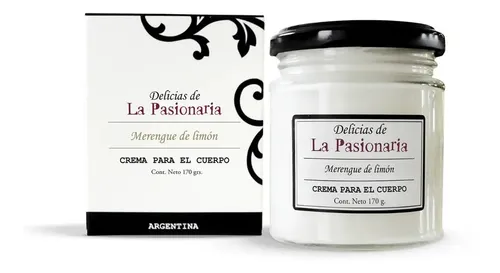 Crema Cuerpo Merengue De Limón La Pasionaria Seca
