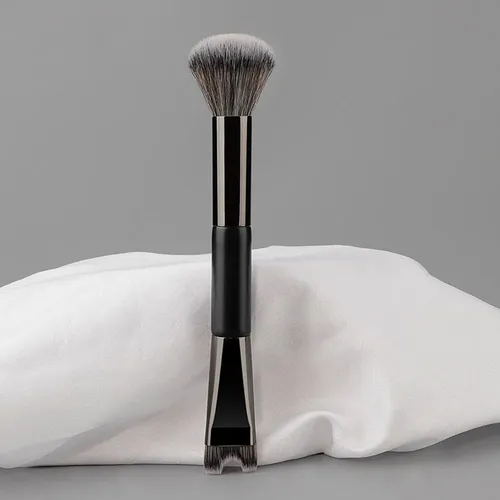 Brocha De Maquillaje En Forma De U Para Contorno De Nariz, H