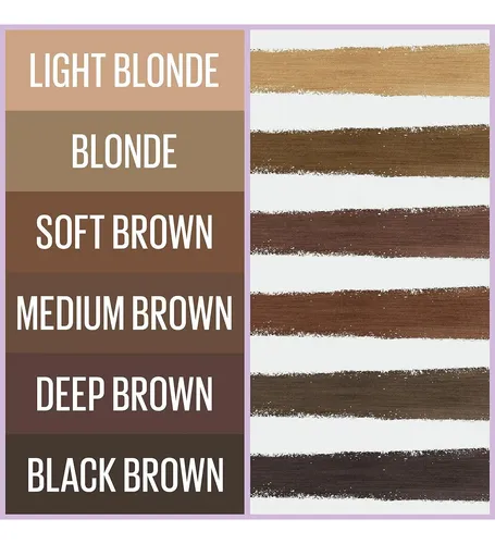 Lápiz Y Polvo Para Cejas Maybelline 2-en-1 Marrón Suave