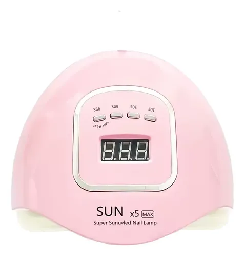 Cabina Sun X5 MAX 110W Rosa LED UV con Temporizador y Sensor Automático