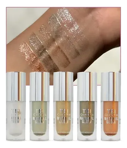 Iluminador Líquido Facial Tei Cosmética Natural Glow