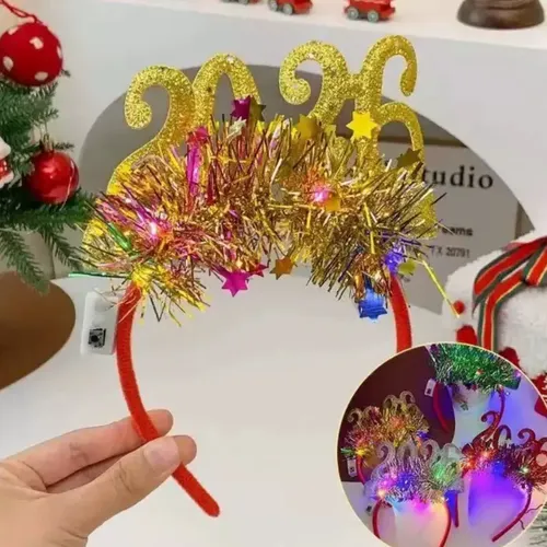 2026 Accesorios De Cabello Iluminados 4 Piezas
