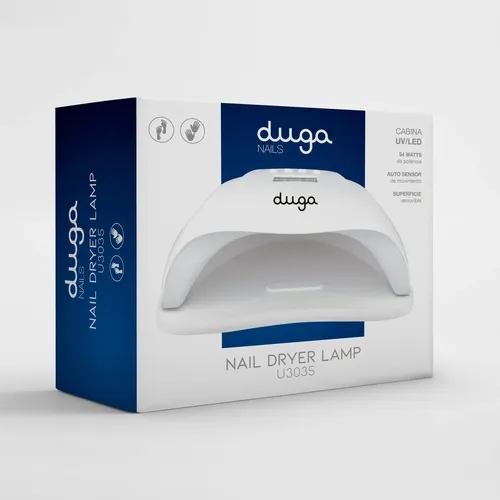 Cabina Para Uñas Uv/led 54 Watts Duga U3035