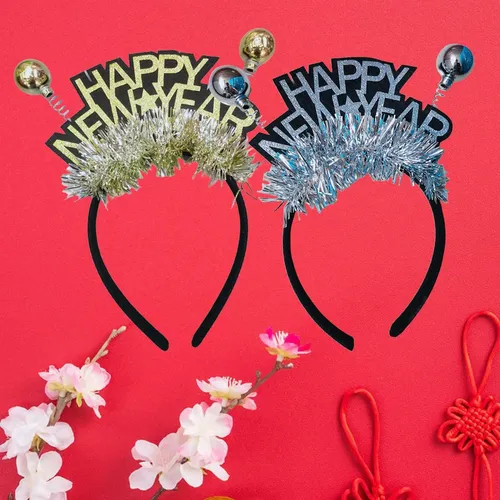2023 Feliz Año Nuevo Diadema Pelo Aro Cumpleaños