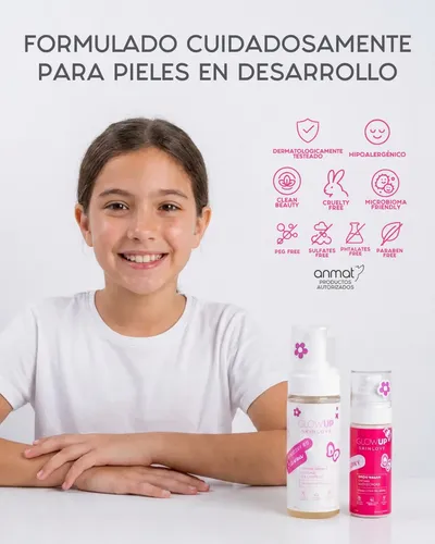 Set Skincare Girls Preteens Bioma Glowup Skinlove