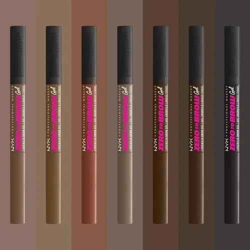 Gel De Cejas Nyx Profesional Castaño 12.5g Larga Duración