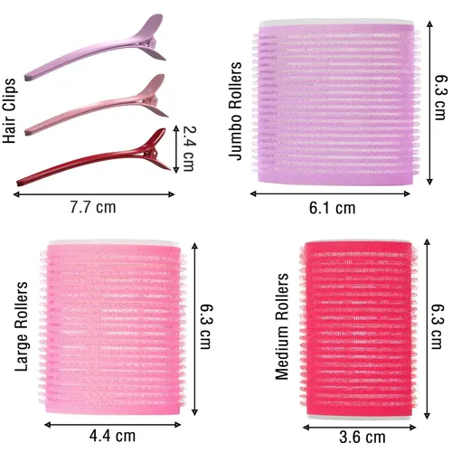 Rulos Morados Para Cabello Largo