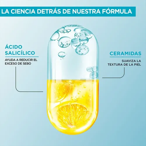 Gel Facial Limpiador Garnier Anti Imperfecciones X 250 Ml