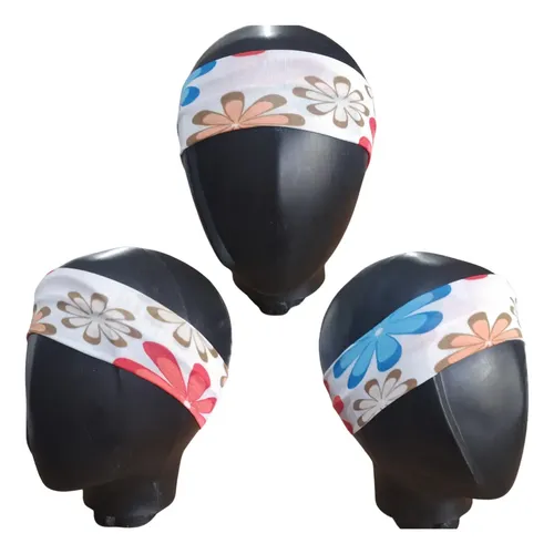 Set De Accesorios Para Cabello Lunares Y Arcoiris En Flor