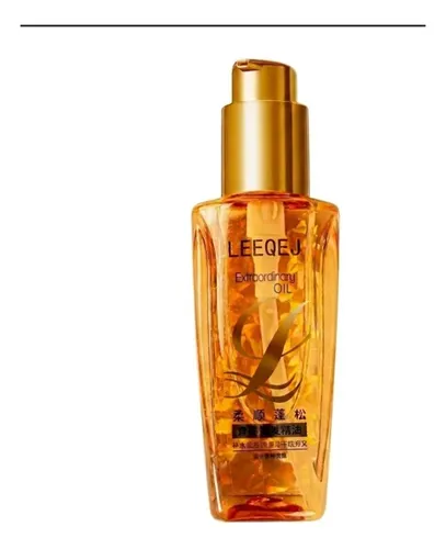 Aceite Capilar Lujoso Y Nutritivo Leeqej The «little Gold Bo