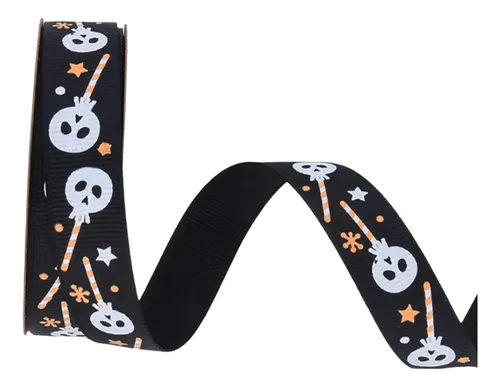 Cinta De Halloween, Decoración De Halloween, Negro