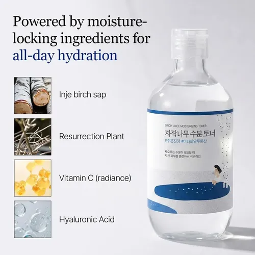 Tónico Hidratante Con Jugo De Abedul Round Lab (sin Perfume)