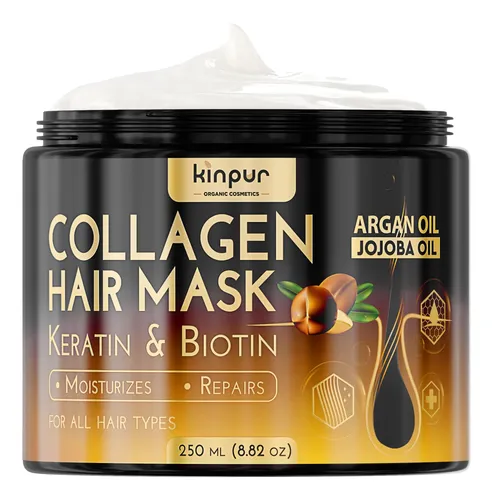 Mascarilla Capilar Kinpur Organic Cosmetics Para Cabello Sec
