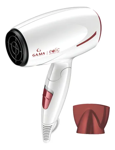 Secador De Pelo Ga.ma Italy Eolic Ceramic Ion Blanco