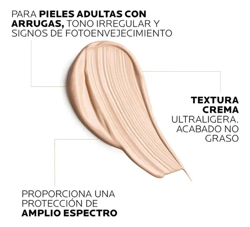 La Roche-Posay Anthelios Age Correct Protector Solar Facial Antiarrugas, Hidrata Y Restaura La Barrera De La Piel, Con Ácido Hialurónico Y Tecnología Cellox-B3, Para Piel Sensible, 50 ml