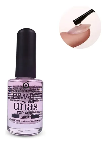 Esmalte Uñas Top Coat Cherimoya Manicura Uñas 10ml