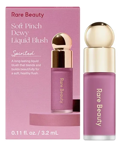 Rare Beauty Rubor Mini Soft Pinch Liquid Blush Tono Del Maquillaje Spirited