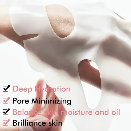 Kit 8 Mascarillas Faciales Hidratantes Con Biocolágeno