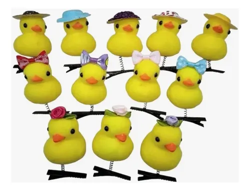 Ll 50 Horquillas Pollito Patito Pasador Para Cabello Mn