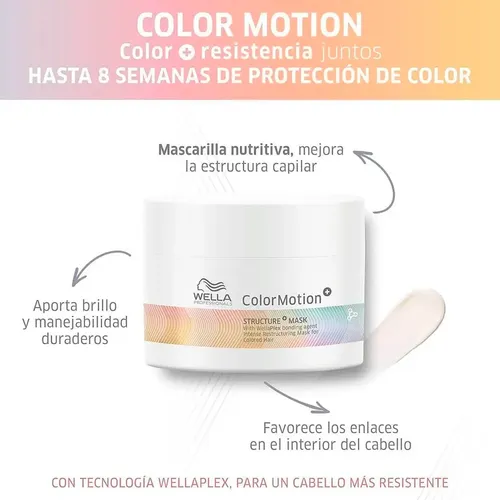 Máscara Capilar Wella Color Motion 500ml
