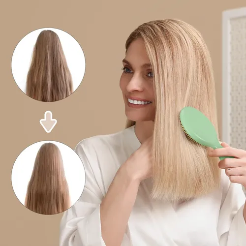 Cepillo Para Cabello Húmedo Ggstddup Mini Travel Desenredant