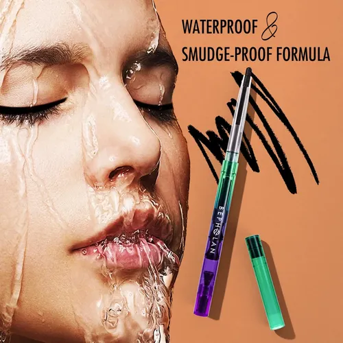 Bepholan Lápiz Delineador Negro Waterproof 4.54 G