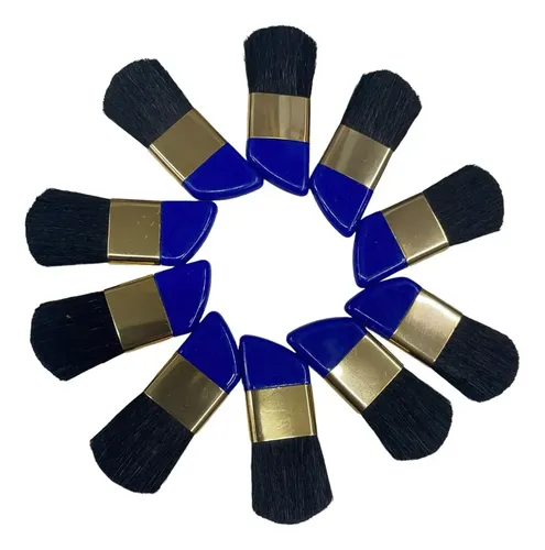 X 10 Brocha Maquillaje Rubor Mini Quita Polvo Manicura Uñas