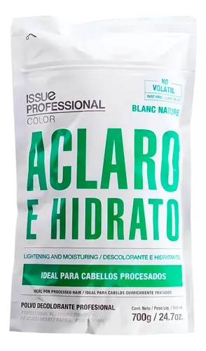 Polvo Decolorante Issue Blanc Nature Cabello Procesado 700gr