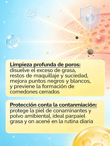 Set Desmaquillante Limpieza Profunda De Poros