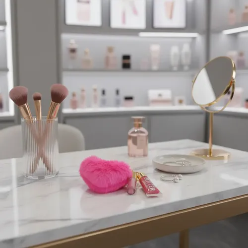 Bálsamo Labial Labios Corazón Llavero Nuevo Cute Rosa Pro