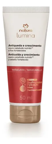 Máscara Antiquiebre Anticaída Y Crecimiento Lumina 50 Ml