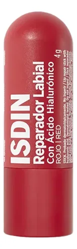 Isdin Reparador Labial Stick Con Ácido Hialurónico Rojo