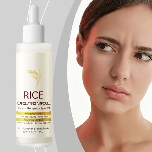 Ampolla Exfoliante De Arroz Minimiza Los Poros 80 Ml