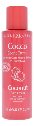 Crema De Baño Corporal Con Coco L’erbolario 100 Ml Con Glice