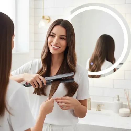 Plancha Pelo Gama Titan Keratin Elegance Micro Glitt Tech Cs