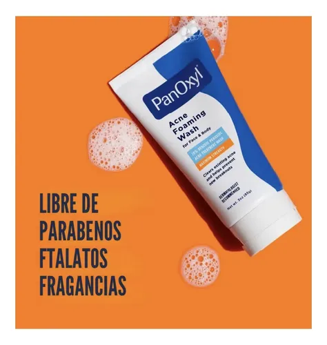 Panoxyl Espuma De Lavado Para El Acné. Fuerza Antimicrobiana