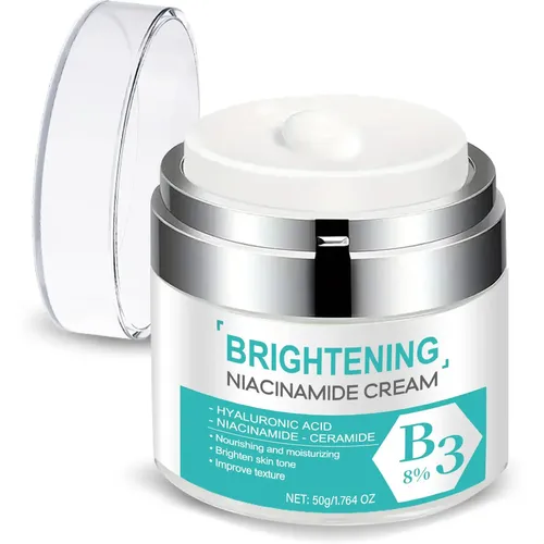 Crema Iluminadora Con Niacinamida 8% -vitamina B3 Hidratante