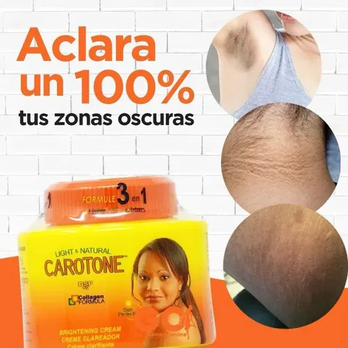 Hs Cream Carotone 135 Ml Antimanchas Para Rostro Limpio