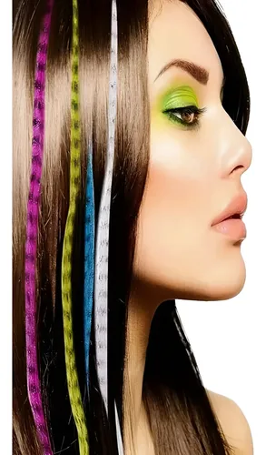 Extensiones Pelo Cabello Sinteticas  40 Cm. Precio Unidad