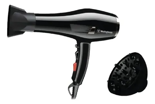 Westinghouse Secador De Pelo 2400w 3 Piezas Función Shot Color Negro
