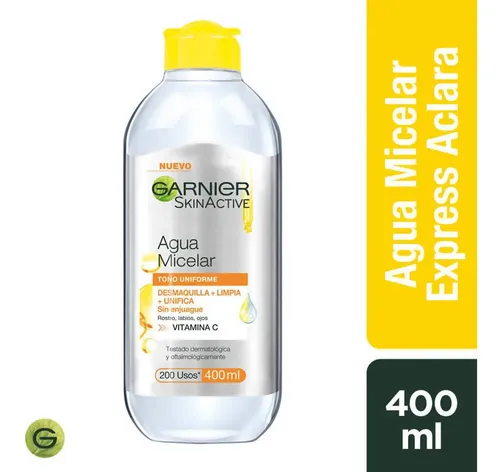 Garnier Skin Active Agua Micelar con Vitamina C 400 ml