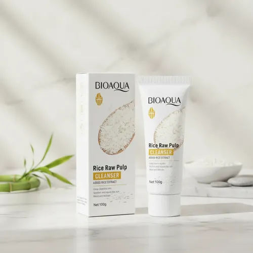 Limpiador Facial Arroz Despigmentante Bioaqua 100 Ml