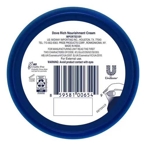 Crema Corporal Dove Hidratante 898ml Pack 12 Viaje