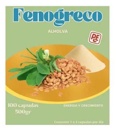 Fenogreco Aumenta Bustos Y Glúteos De Manera Natural X 100 C