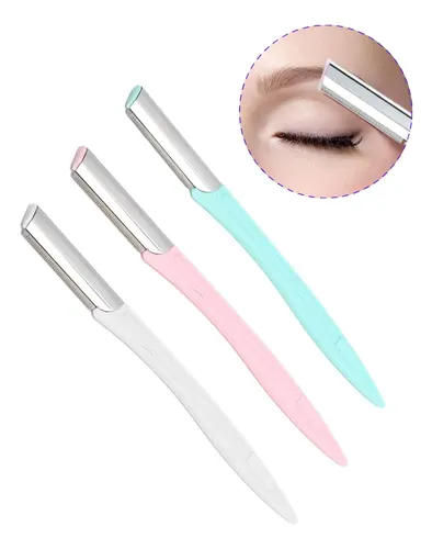 Kit De Navajas Quita Vellos Perfilador De Cejas Mely X3 Und
